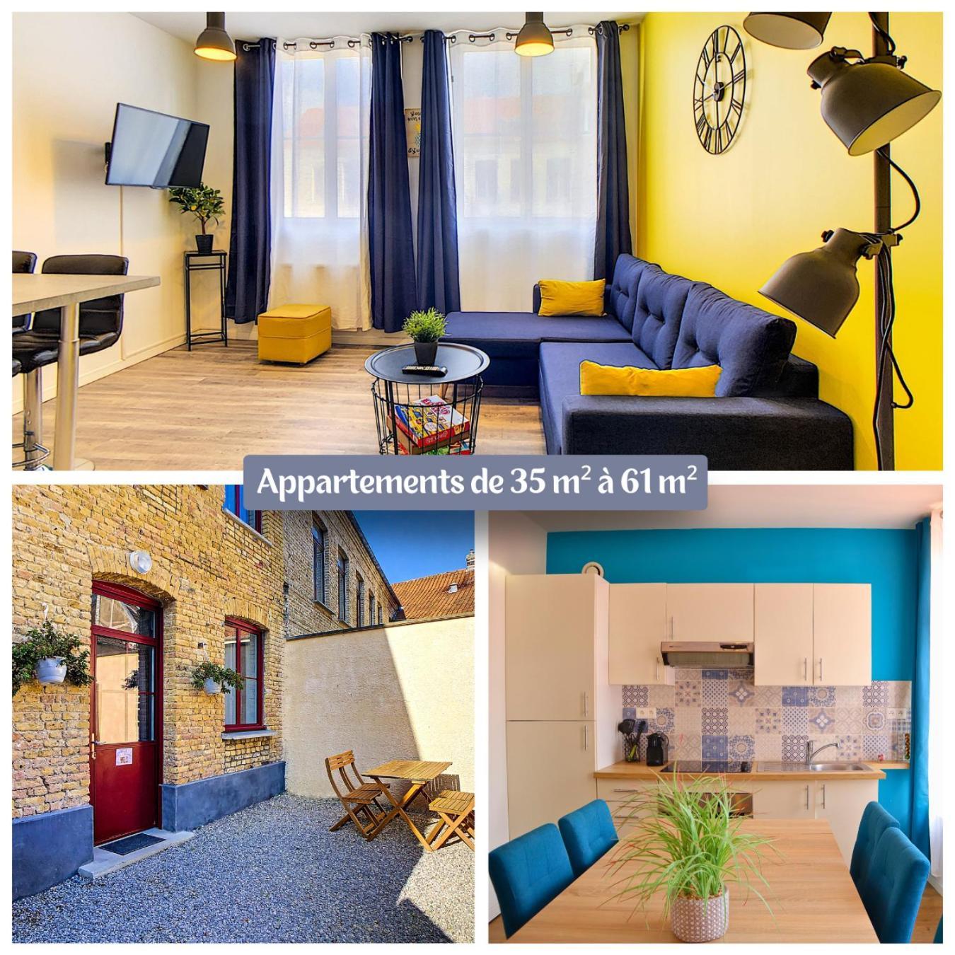 Appartement - Parking Prive Gratuit, Proche Centre-Ville Et Gare De Saint-Omer Saint-Omer (Pas-de-Calais) Kültér fotó